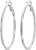 4 Pairs Silver Gold Hoop Earrings for Women 14K Gold Plated Hoop Earrings Set Ea