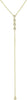 Gold Necklace for Women with Dainty Long Necklace 14k Gold Plated Lariat Long Necklaces for Women Simple Statement Drop Necklace Fashion Body Chain - 13-Gold