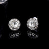 Clip On Halo Earrings for Women Rhinestone Crystal - view 7