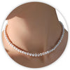 Pearl Necklaces for Women with Pearl Choker Dainty Pendant Necklace White Pendant Choker for Teen Girls Layered Daisy Jewelry Wedding Strands for - White necklace