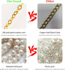 Pearl Necklaces for Women with Pearl Choker Dainty Pendant Necklace White Pendant Choker for Teen Girls Layered Daisy Jewelry Wedding Strands for - view 4
