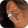 Ear Cuff Earrings for Women Chunky Ear Cuffs Non Piercing - H