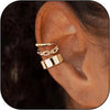 Ear Cuff Earrings for Women Chunky Ear Cuffs Non Piercing - F