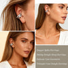 Ear Cuff Earrings for Women Chunky Ear Cuffs Non Piercing - view 2