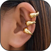 Ear Cuff Earrings for Women Chunky Ear Cuffs Non Piercing - L