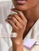 8Pcs 1mm Stackable Rings for Women Stainless Steel Rings Set - view 4