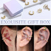 Ear Cuff Earrings for Women Non Piercing Gold Plated Ear Cuffs 14K Gold Plated Ear Cuff for Non Pierced Ears Clip on Cartilage Earring Fake Earrings - view 6