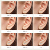 Lab-Grown Diamond Stud Earrings 925 Sterling Silver Studs and 14KT Gold 925 Plated Silver Fine Jewelry 4-Prong Basket, Push Back Nut Round Cut, Si1 - view 7