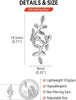 Sterling Silver Ear Cuff Earrings for Women Non Piercing - view 3