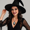 Gothic Necklace for Women with Witch Raven Rose Bat Pendant and Vampire Theme Charms Choker Style Costume Jewelry - view 2