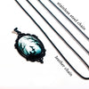 Gothic Necklace for Women with Witch Raven Rose Bat Pendant and Vampire Theme Charms Choker Style Costume Jewelry - view 3