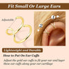 Ear Cuffs Non Piercing 14K Gold Plated Ear Cuff Earrings for Women Trendy Stuff Clip on Cartilage Earring Stacks Non Pierced Adjustable Fake Earrings - view 4