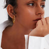 9Pairs Clip on Earrings for Women Chunky Hoop Earring Non Pierced - view 3