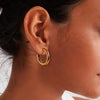 9Pairs Clip on Earrings for Women Chunky Hoop Earring Non Pierced - view 4