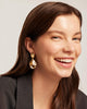 14K Gold Plated Teardrop Statement Drop Dangle Earrings for Women - view 5