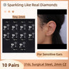10 Pairs Small Stud Earrings for Women Multiple Piercings - view 2