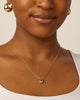 14K Gold Plated Dainty Pear Pendant Necklace for Women Tear Pendant Necklaces - view 3