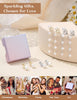 Pearl Clip on Earrings for Women Dangle Drop Earring Wedding - view 7