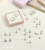 Flat Back Stud Earrings Women - view 7