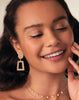 12 Pairs Clip on Hoop Earrings for Women Geometric Round Twist Chunky Hoop Earrings No Piercing Fake Earrings Gold Silver Tone - view 4
