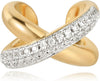 Sparkle Ear Cuff for Women, Non Piercing Single - main view