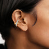 Sparkle Ear Cuff for Women, Non Piercing Single - view 2