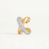 Sparkle Ear Cuff for Women, Non Piercing Single - view 5