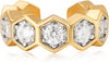 Sparkle Ear Cuff for Women, Non Piercing Single - Geometric