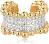 Sparkle Ear Cuff for Women, Non Piercing Single - Beaded Glow