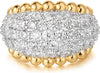Sparkle Ear Cuff for Women, Non Piercing Single - Beaded Dome