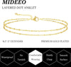 Gold/Silver Ankle Bracelets for Women, 14K Gold Anklets for Women - view 7