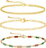 Gold/Silver Ankle Bracelets for Women, 14K Gold Anklets for Women - Anklet 12-GD