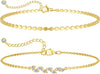 Gold/Silver Ankle Bracelets for Women, 14K Gold Anklets for Women - Anklet 10-GD