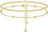 Gold/Silver Ankle Bracelets for Women, 14K Gold Anklets for Women - Anklet 13-GD