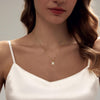 Diamond Pendant Gold Necklace for Women, Dainty 18k Gold Plated Choker Necklaces Simple Gold Jewelry Gifts for Women - view 6