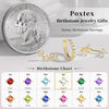 3 Pairs Dainty Small Earrings Set for Women Trendy, Birthstone Stud Huggie Hoop Jacket Stack for Cartilage Helix, Gold Plated Cute Women Fashion - view 7
