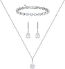Bridal Wedding Jewelry Set for Brides, Teardrop Bridesmaids Jewelry Set - main view