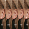 5 Pairs Pearl Earrings Small Ball Stud Earrings for Women Set - view 5
