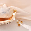 5 Pairs Pearl Earrings Small Ball Stud Earrings for Women Set - view 7
