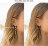 Gold Jewelry Set for Women Layered Necklace Wedding Jewelry Set - view 4