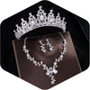 Tiaras and Crowns for Women, Tiaras Earrings Necklace, Crystal Bridal Jewelry Set, Costume Party Prom Pageant Jewelry for Women( Tr45) - main view