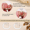 3 Pairs 14K Gold Hoop Earrings Set for Women Small Chunky Huggie - view 6