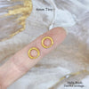 1 Pair 6mm Small Hoop Earrings for Women, Huggie Hoop Earrings ( Gold/1.6mm) - view 3
