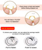 1 Pair 6mm Small Hoop Earrings for Women, Huggie Hoop Earrings ( Gold/1.6mm) - view 4