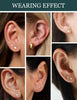 Gold Stud Earrings for Women 925 Sterling Silver Earring - view 3