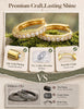 13 Pairs Small Stud Hoop Earrings Set for Women, Gold Earrings Pack - view 2
