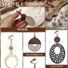 Clip on Dangle Earrings for Women Trendy, Bohemian Earrings Set - view 2