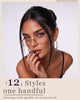 12 Pairs Gold Hoop Earrings Set for Women, Fashion Jewelry Gifts 40mm/50mm - view 5