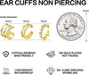 Ear Cuffs Non-Piercing for Women Cute Small Clip-On Cartilage Earrings - view 4