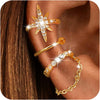 Ear Cuffs Non-Piercing for Women Cute Small Clip-On Cartilage Earrings - G4